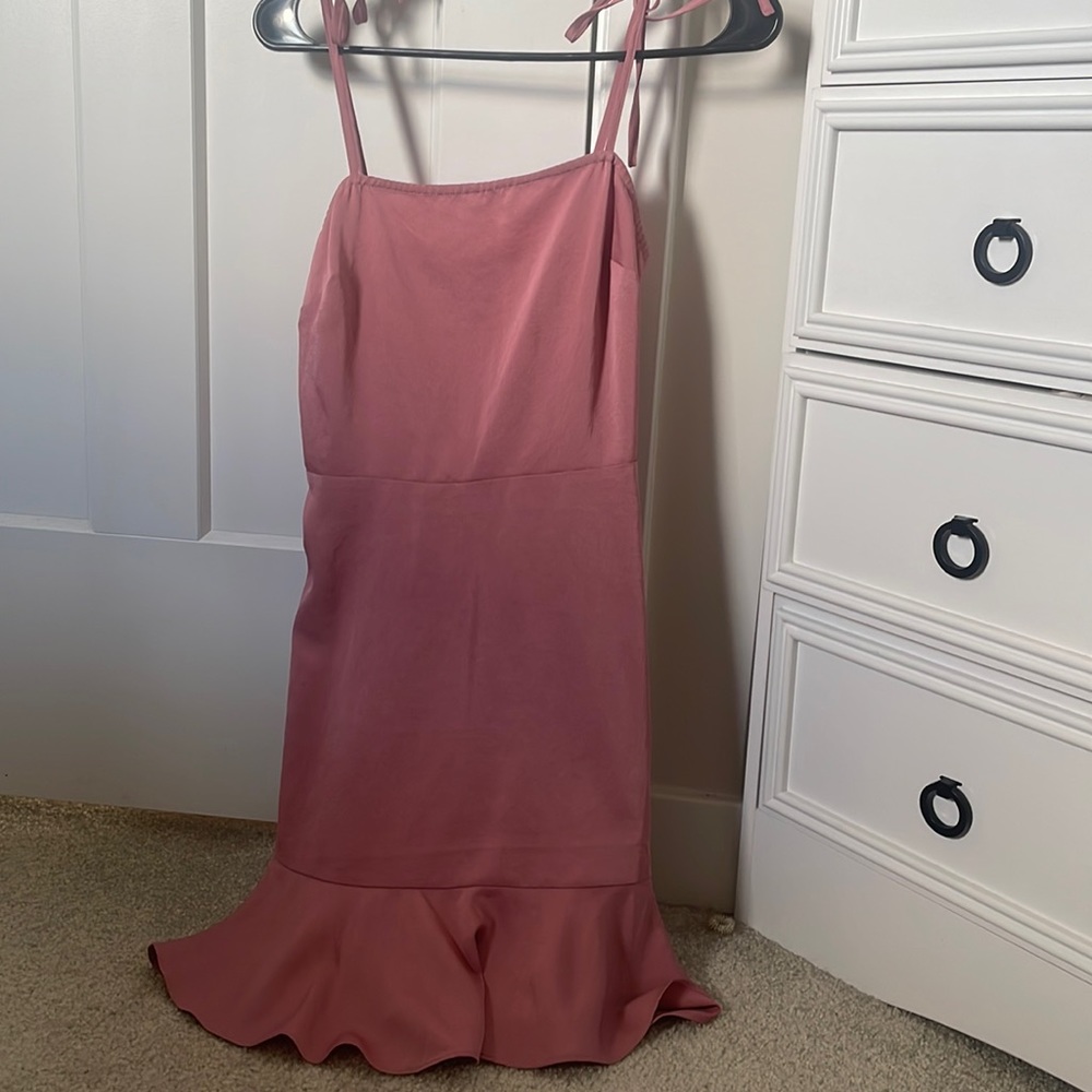 Express pink summer dress